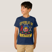 T-shirt Lettonie (Devant entier)