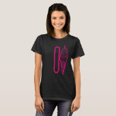 T-shirt Lettre alphabet Enseignant (Devant entier)