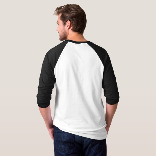 T-shirt Lettre Alphabet Initiale (Dos entier)