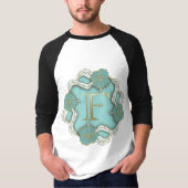 T-shirt Lettre Alphabet Initiale (Devant)