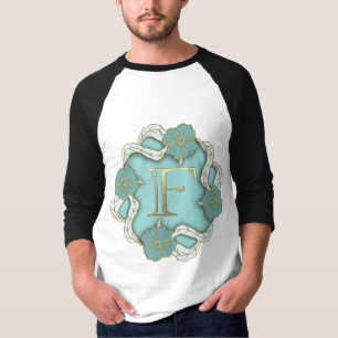 T-shirt Lettre Alphabet Initiale