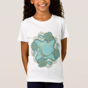 T-Shirt Lettre alphabétique initiale