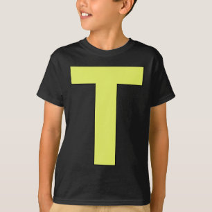 T-shirt Lettre amusante T Costume d'Halloween vert