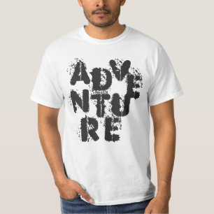 T-SHIRT LETTRE AVENTURE