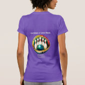 T-shirt LETTRE BLANCHE FEMME DE LA Rivière Indienne T-shir (Dos)