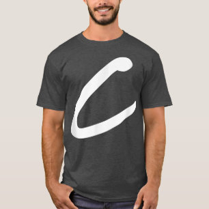 T-shirt Lettre C Alphabet Enseignant Fun Learning Kinderga