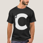 T-shirt LETTRE C Alphabet initial (Devant)