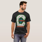 T-shirt Lettre C Est Pour Le Camping Avec Chihuahua Chig B (Devant entier)