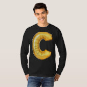 T-SHIRT LETTRE C MAJUSCULE CHOUFFET INITIAL (Devant entier)