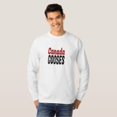 T-shirt Lettre canadienne Gooses Kenny Funny Nouveauté (Devant entier)