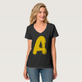 T-shirt Lettre cool A Chipmunks Groupe Costume Corresponda (Devant entier)