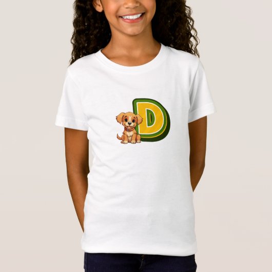 T-Shirt Lettre D (Devant)