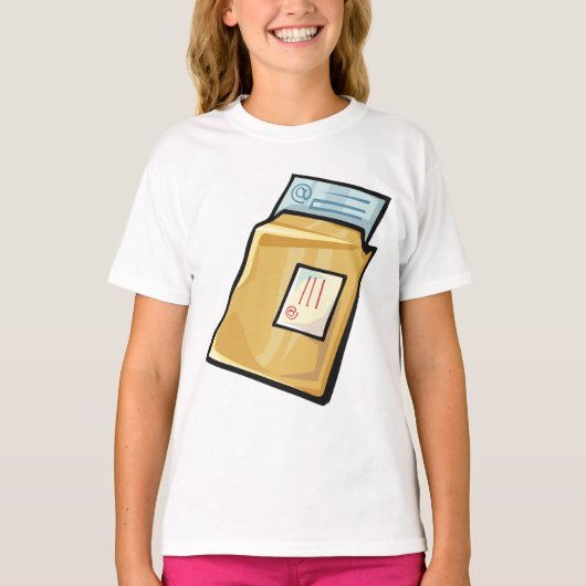 T-shirt Lettre d'affaires (Devant)