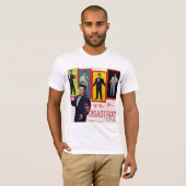 T-shirt Lettre d'amour à la chemise de Disastroid (Devant entier)