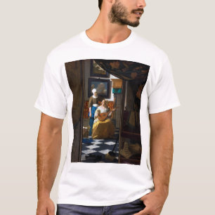 T-shirt Lettre d'amour, Johannes Vermeer