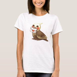 T-shirt Lettre de Cockatiel