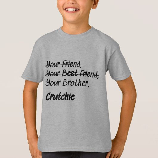 T-shirt Lettre de la chemise de refuge (Devant)