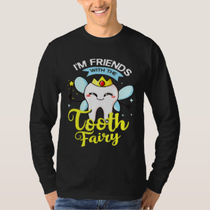 T-shirt Lettre de la Fée des Dents pour les Dents de Lait