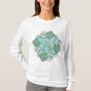 T-shirt Lettre de l'alphabet initiale