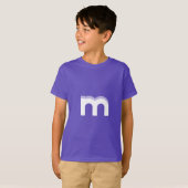 T-shirt Lettre de M (Devant entier)