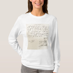 T-shirt Lettre de monsieur Francis Drake