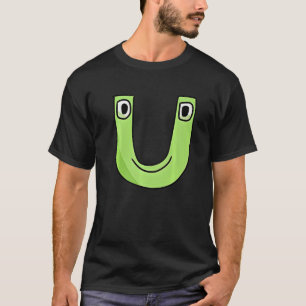 T-shirt Lettre d'émotion U Alphabet Lore