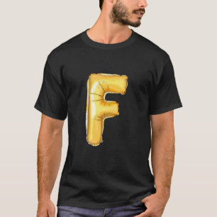 T-shirt Lettre F