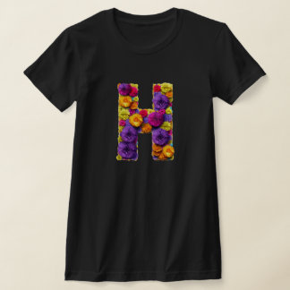 T-shirt Lettre H