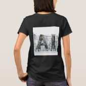 T-shirt Lettre Industrielle – IA (Dos)