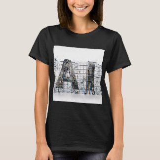 T-shirt Lettre Industrielle – IA