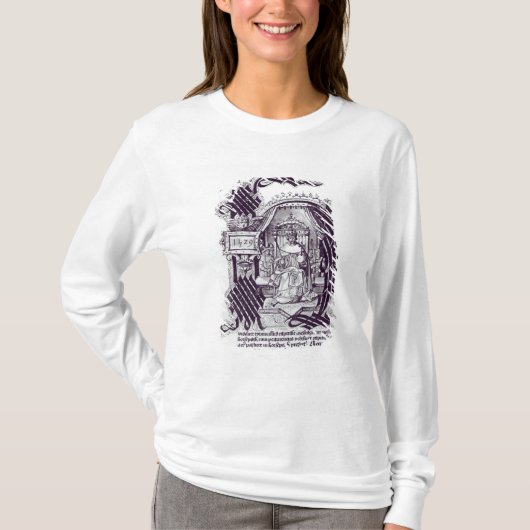 T-shirt Lettre initiale d'une charte (Devant)