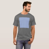 T-shirt LETTRE INITIALE MONOGRAPHIQUE A Bleu (Devant entier)