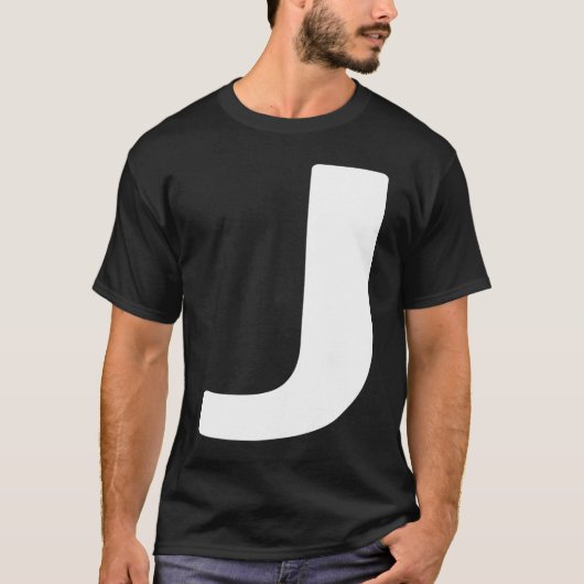 T-shirt Lettre J Lowercase Halloween ABC Lettre J (Devant)