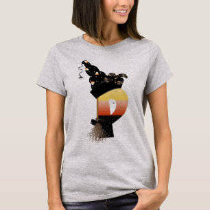 T-shirt LETTRE MONÂTRE Halloween P
