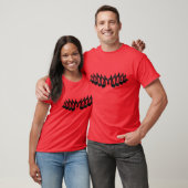 T-shirt Lettre musicale "M " (Unisexe)