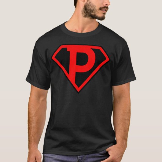 T-shirt Lettre P (Devant)
