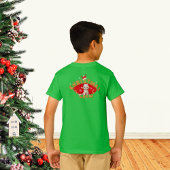 T-shirt Lettre pain d'épices Noël Père Noël Monogramme Un 