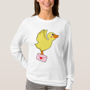 T-SHIRT LETTRE PORTEFEUILLE DE CANARD