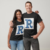 T-shirt Lettre R -2- Sticker (Unisexe)
