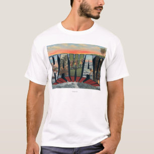 T-shirt Lettre ScenesHawaii d'Hawaï StateLarge
