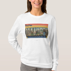 T-shirt Lettre ScenesIllinois 2 d'IllinoisLarge