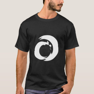T-shirt Lettre stylisée "A" Monogramme Art moderne