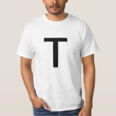 T-shirt Lettre T (Devant)