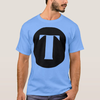 T-shirt Lettre T Monogramme initial1