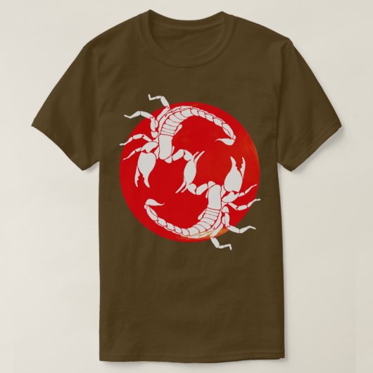 T-shirt LETTRE TRIBUNE Scorpion S (Design devant)