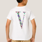 T-shirt Lettre V Monogramme (Dos)