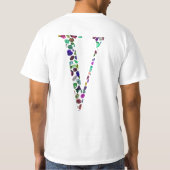 T-shirt Lettre V Monogramme (Dos)