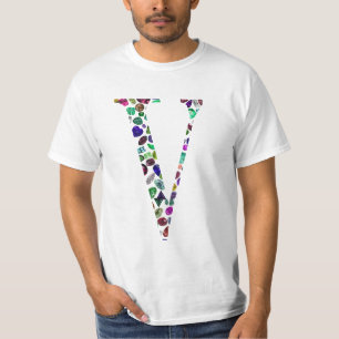 T-shirt Lettre V Monogramme