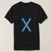T-shirt Lettre X (Design devant)