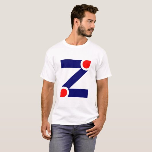 T-shirt Lettre Z (Devant entier)